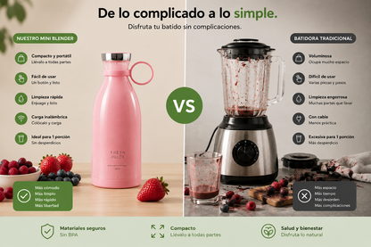Batidora portátil USB